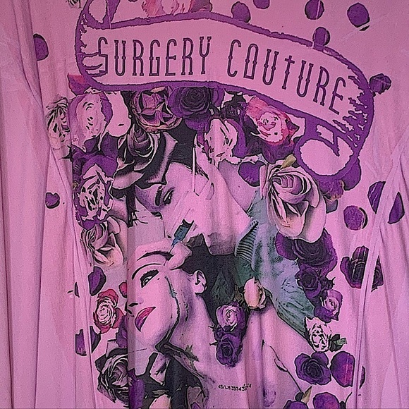 NWT Alessandro De Benedetti Surgery Couture Lilac Knit
Mini Dress Size Large - Picture 3 of 13